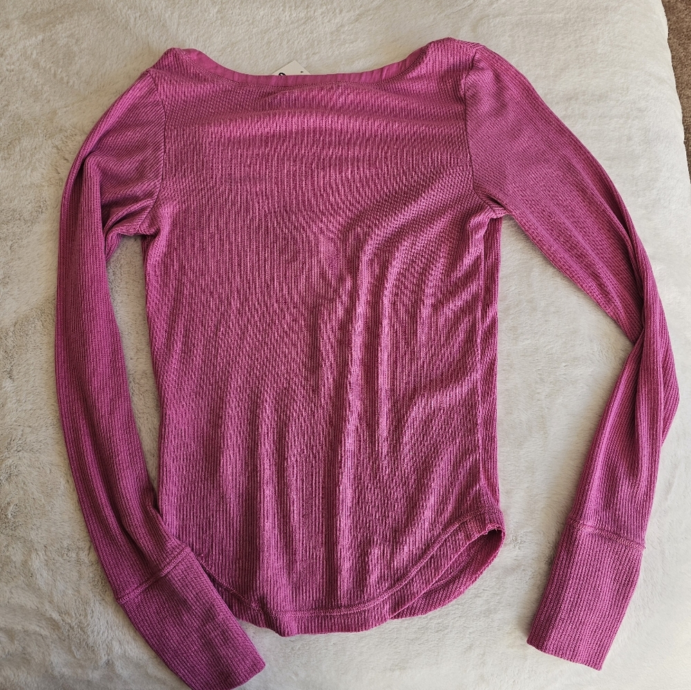 Pink Henley - Picture 6 of 6